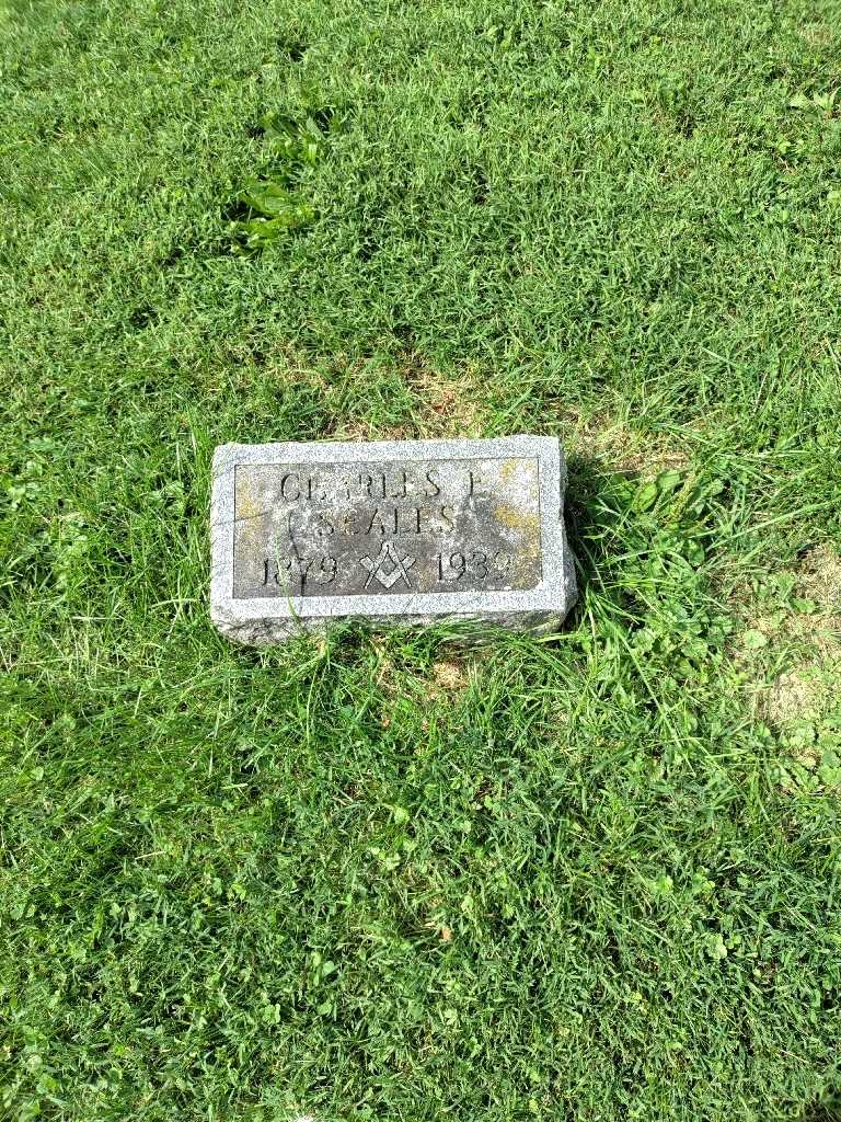 Charles Edward Seales's grave. Photo 2