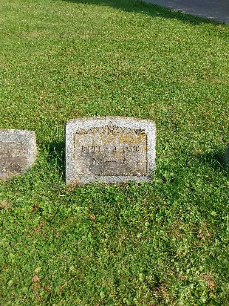Dorothy D. Kasso's grave. Photo 1