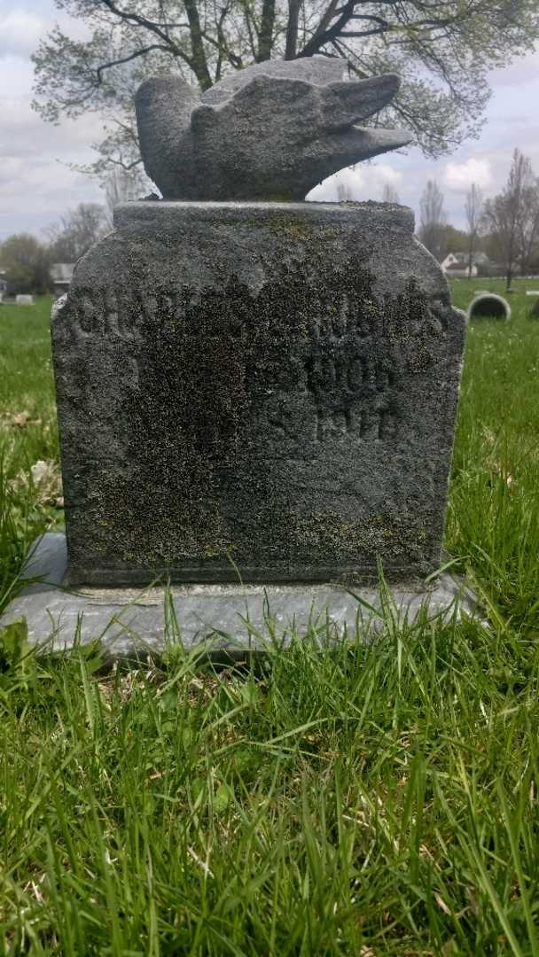 Charles Hughes's grave. Photo 3