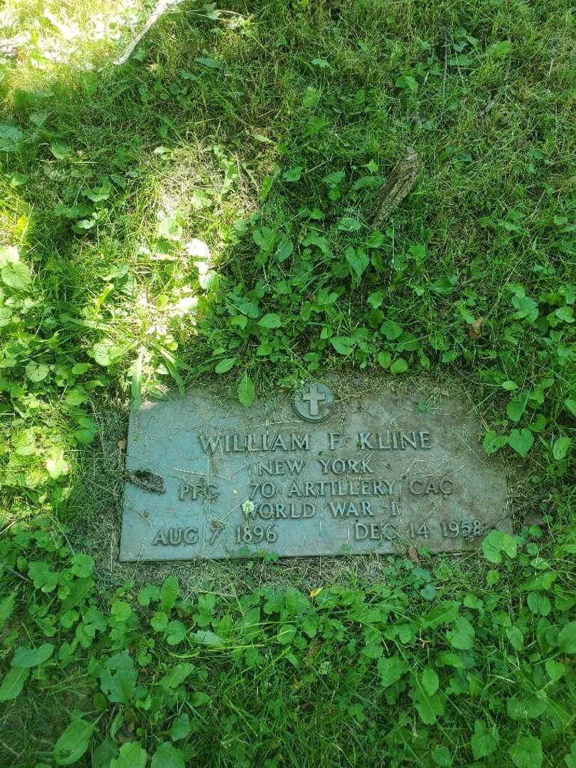 William F. Kline's grave. Photo 4