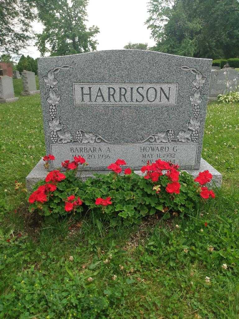 Howard P. Harrison's grave. Photo 1
