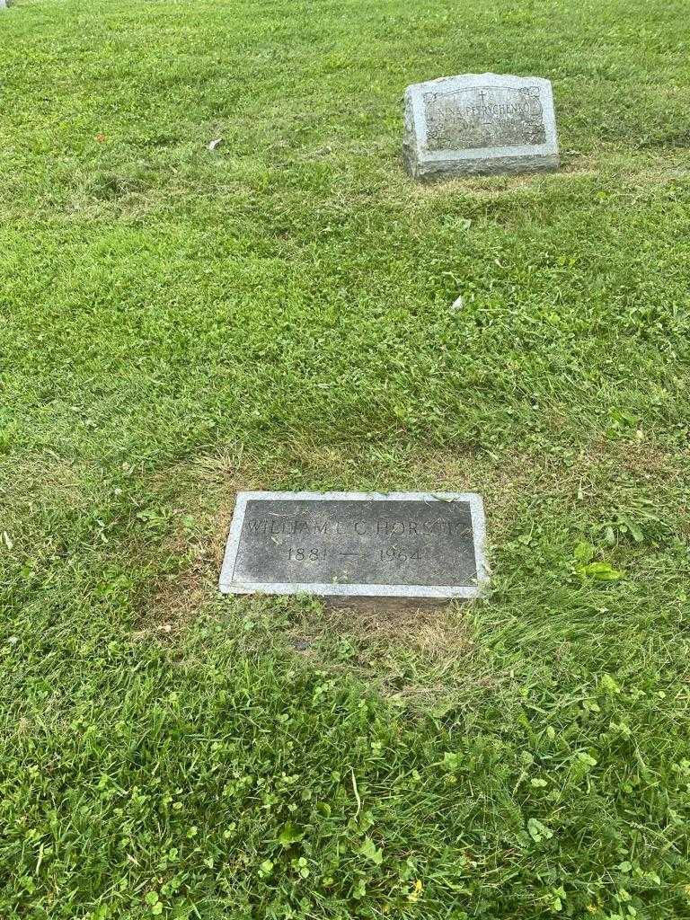 William L.C. Horstig's grave. Photo 2