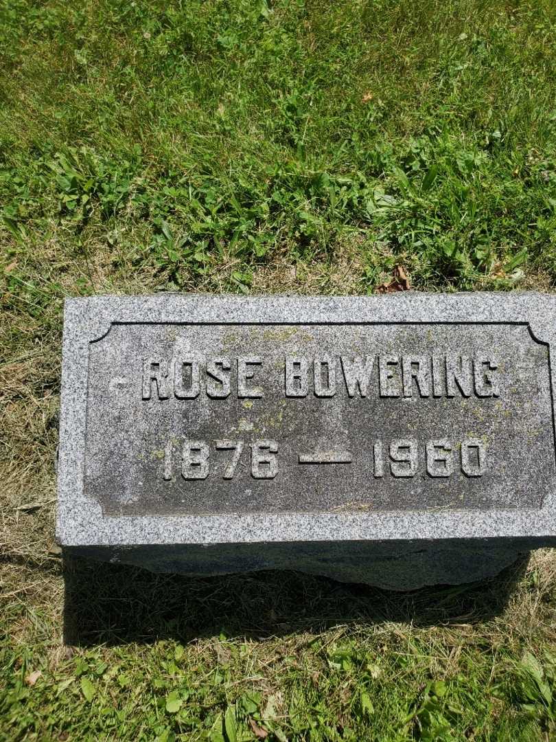 Rose Bowering's grave. Photo 3