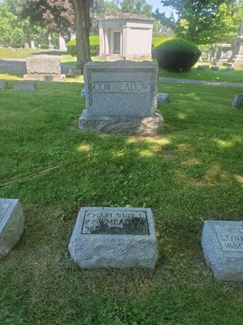 Charlotte L. Cowmeadow's grave. Photo 2