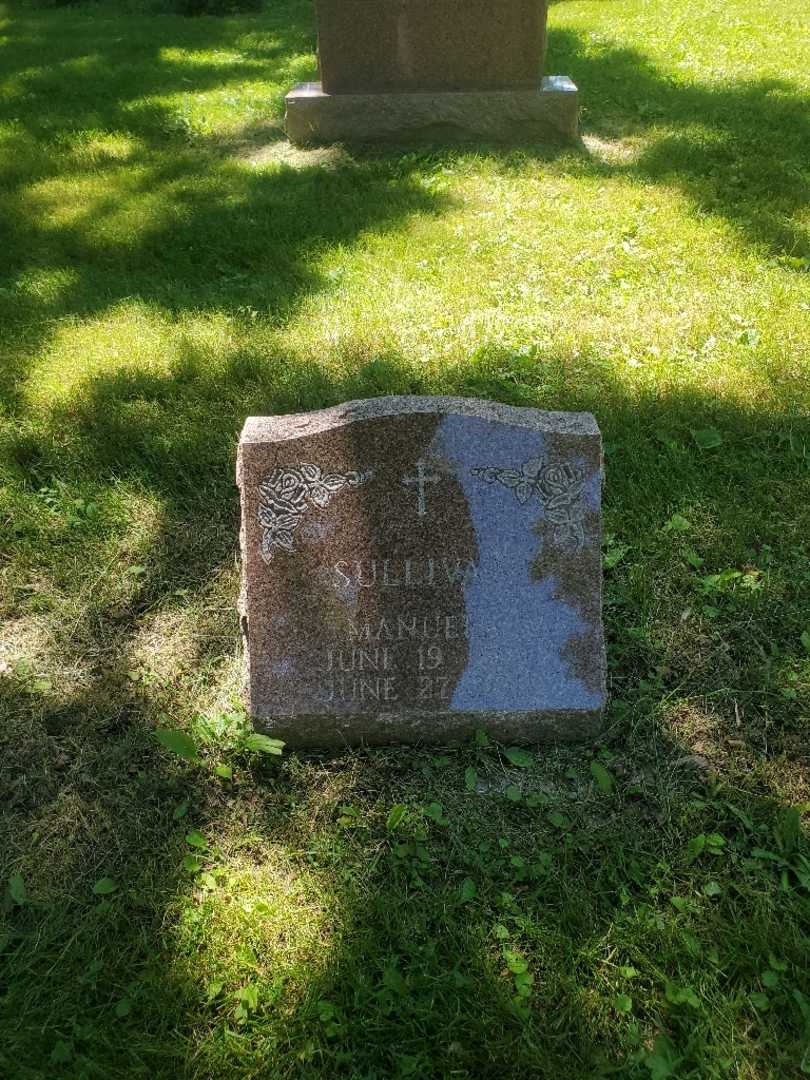 Manuela Sullivan's grave. Photo 2