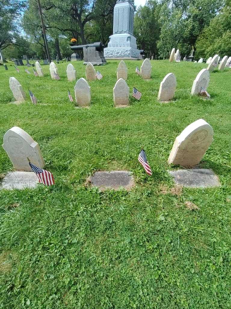 Adolphus J. Muth's grave. Photo 1