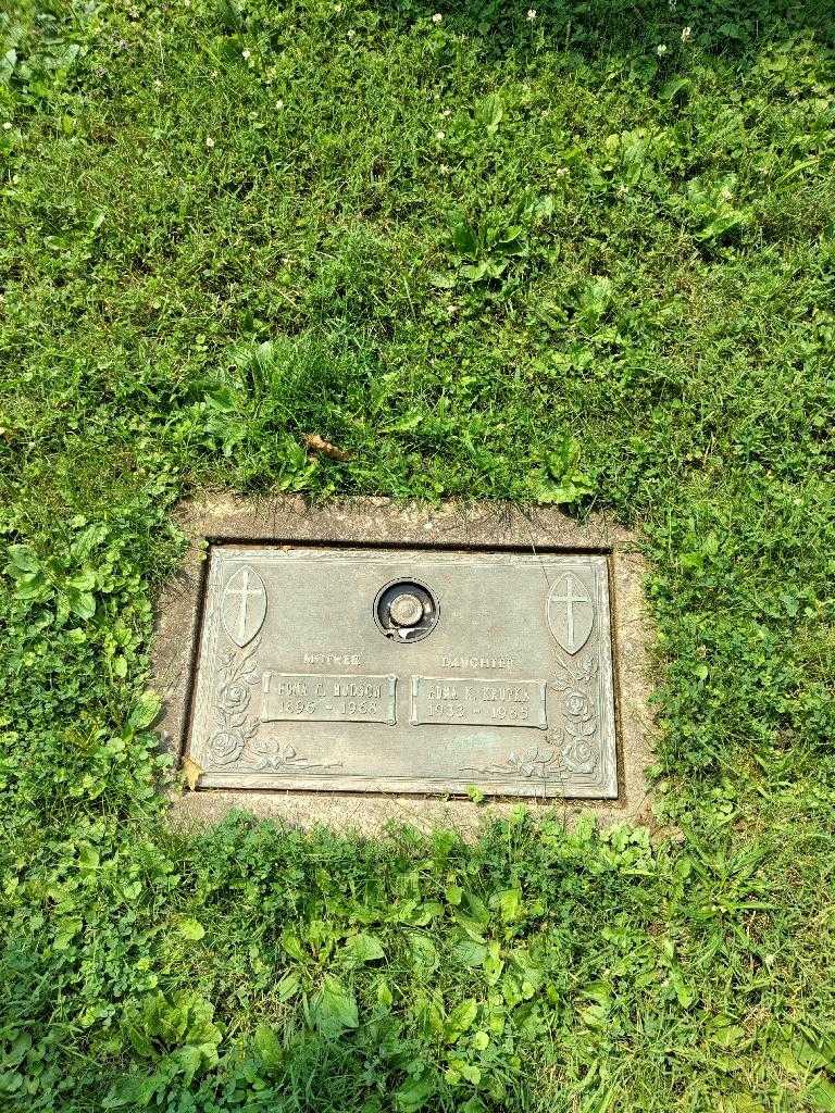 Edna K. Krupka's grave. Photo 1