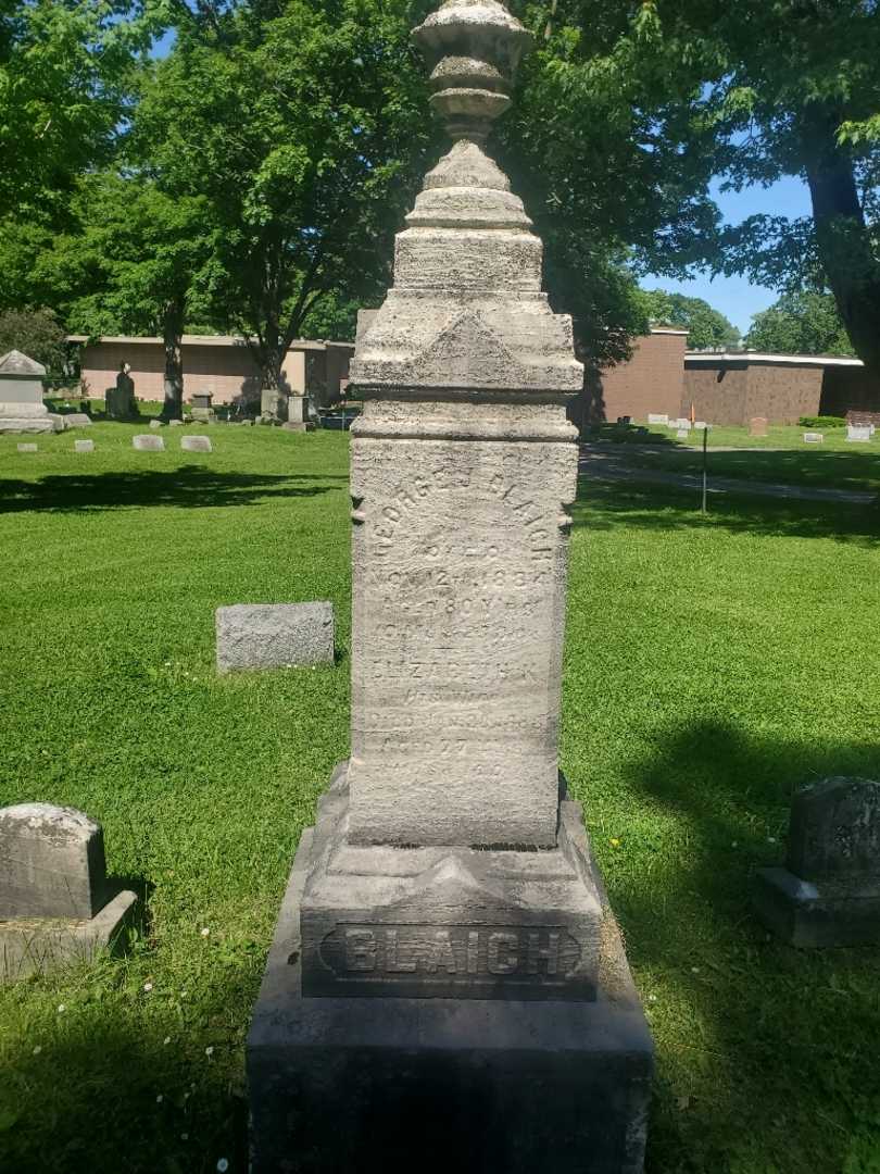 Elizabeth Katharine Blaich's grave. Photo 3