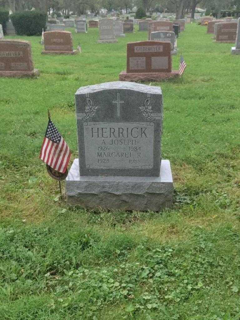 Joseph A. Herrick's grave. Photo 3