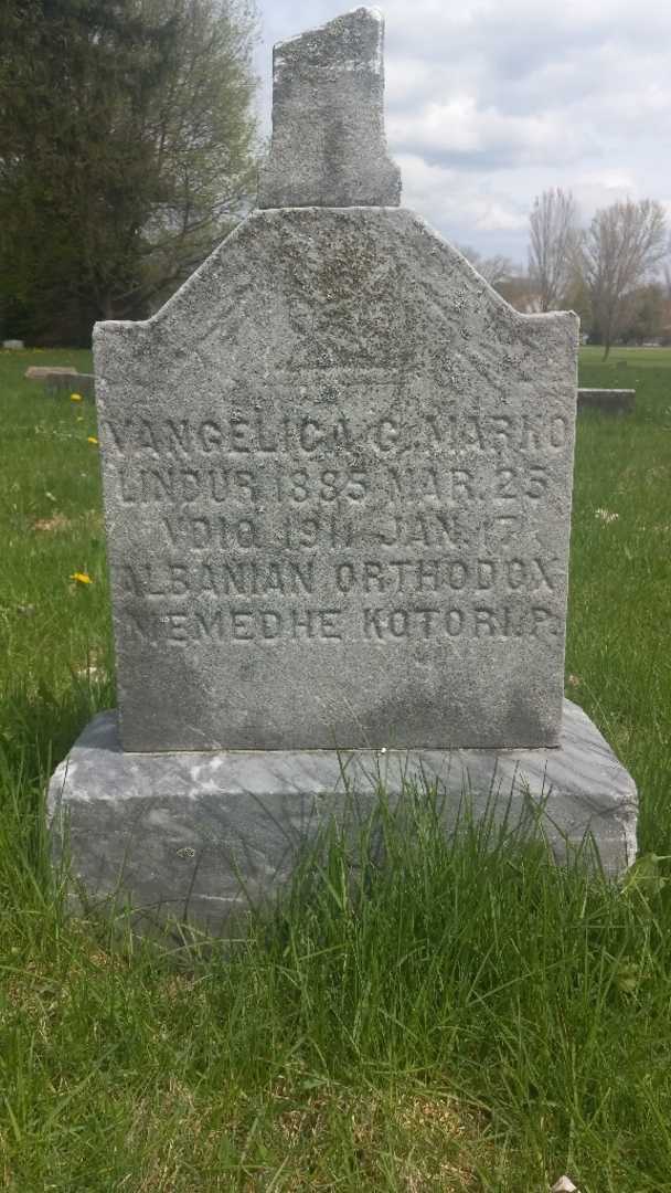Vangelica G. Marko's grave. Photo 3