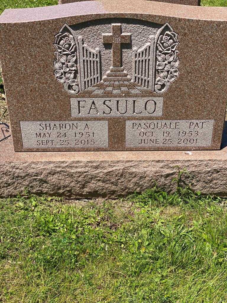 Pasquale "Pat" Fasulo's grave. Photo 3