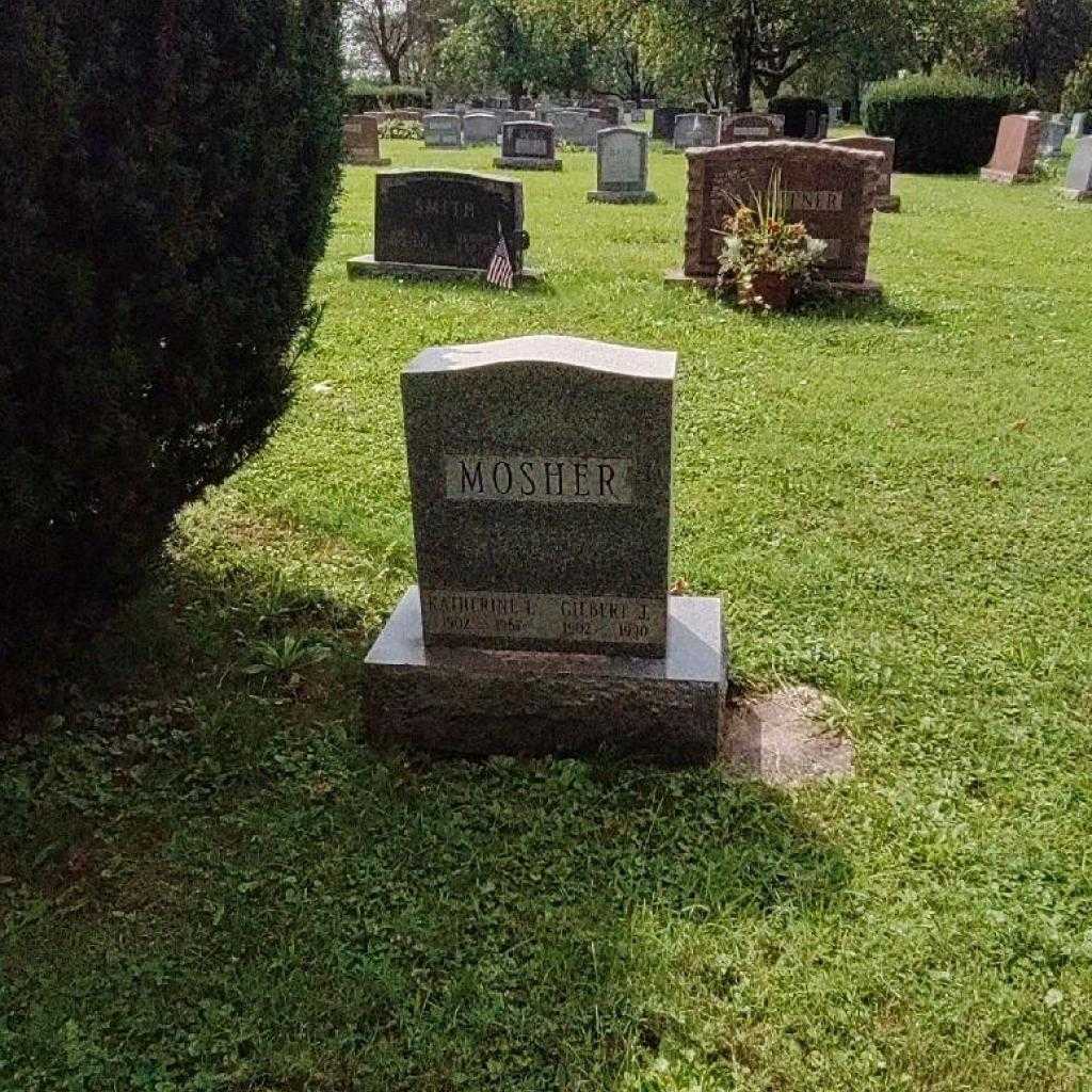 Katherine L. Mosher's grave. Photo 3