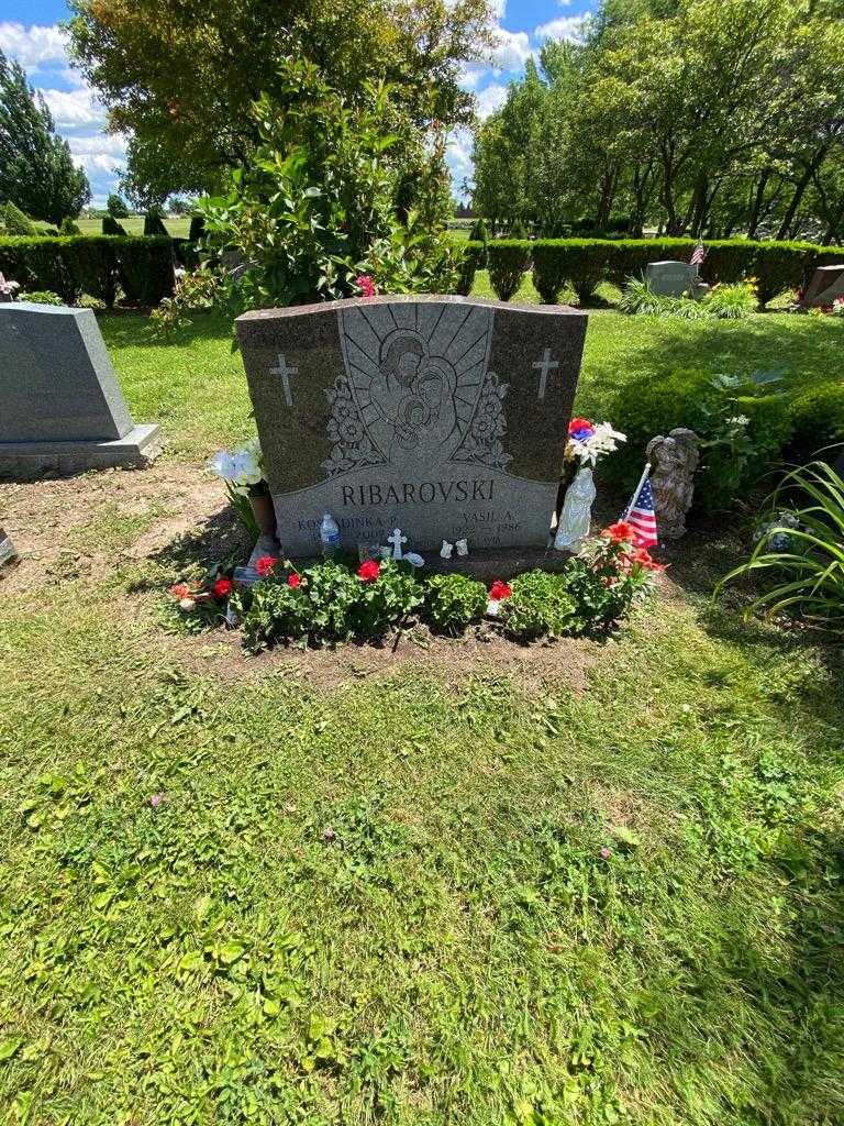 Kostadinka P. Ribarovski's grave. Photo 1