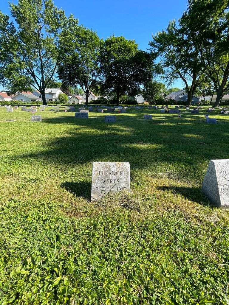 Eleanor Werts's grave. Photo 1