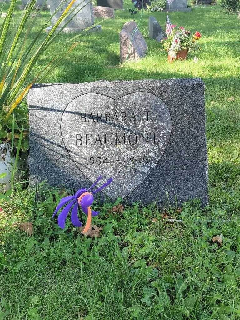 Barbara T. Beaumont's grave. Photo 3