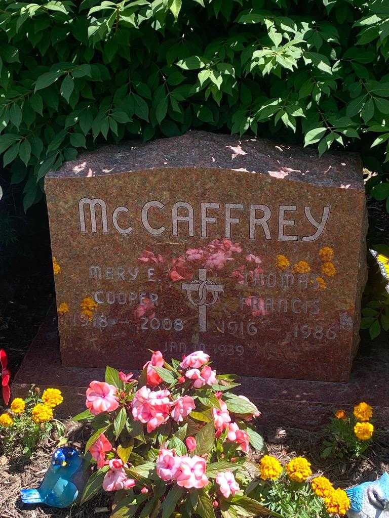 Mery E. "Cooper" Mccaffrey's grave. Photo 3