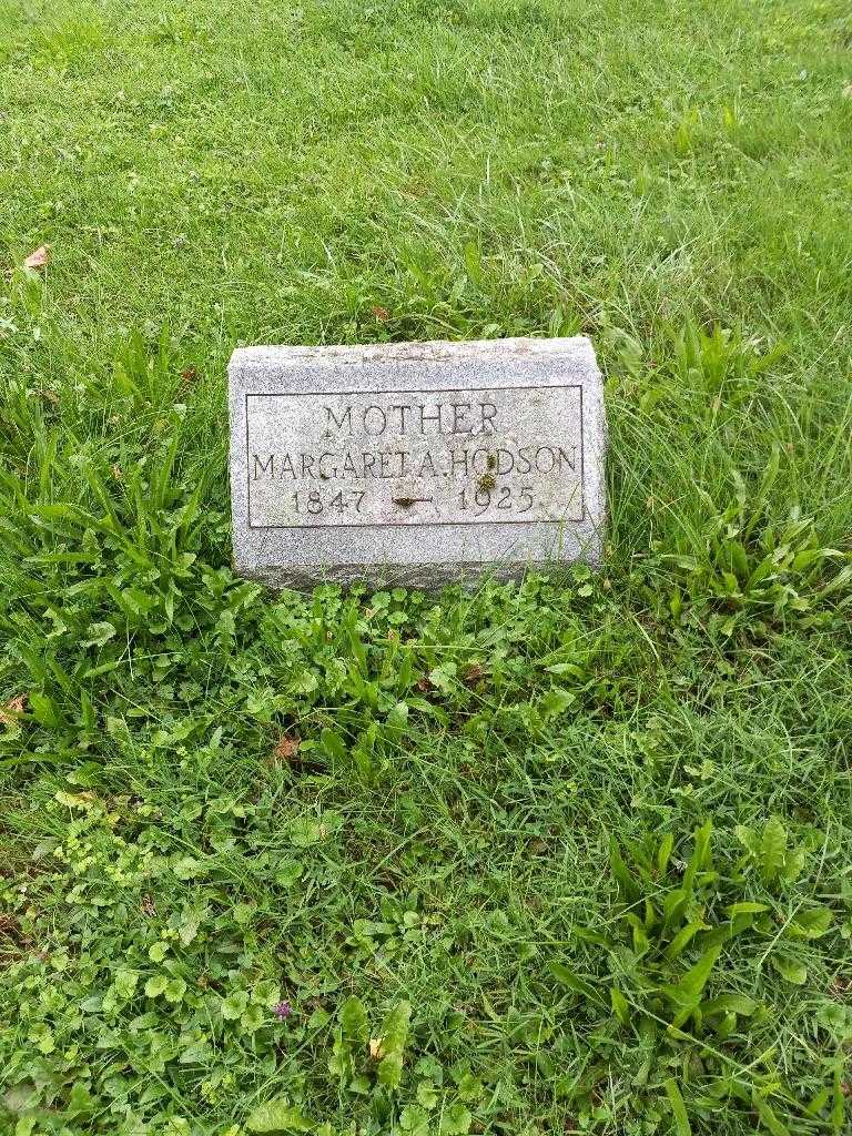 Margaret A. Hodson's grave. Photo 2