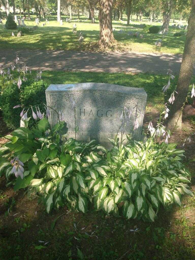 John G. Hagg's grave. Photo 1