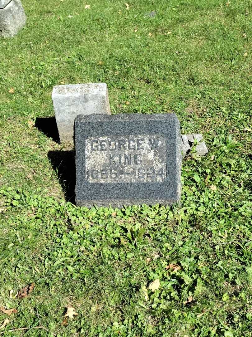 George W. King's grave. Photo 2