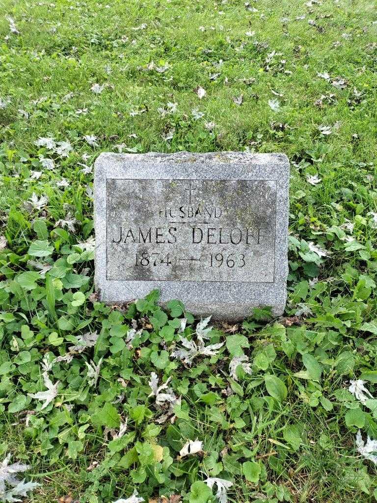 James Deloff's grave. Photo 2