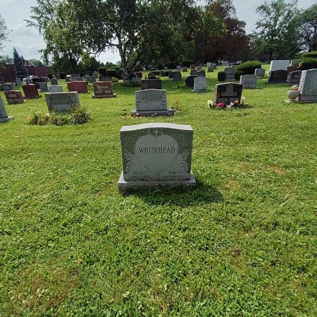 Julia P. Whitehead's grave. Photo 2