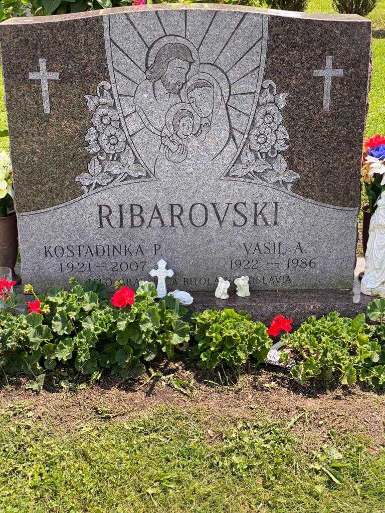 Vasil A. Ribarovski's grave. Photo 3