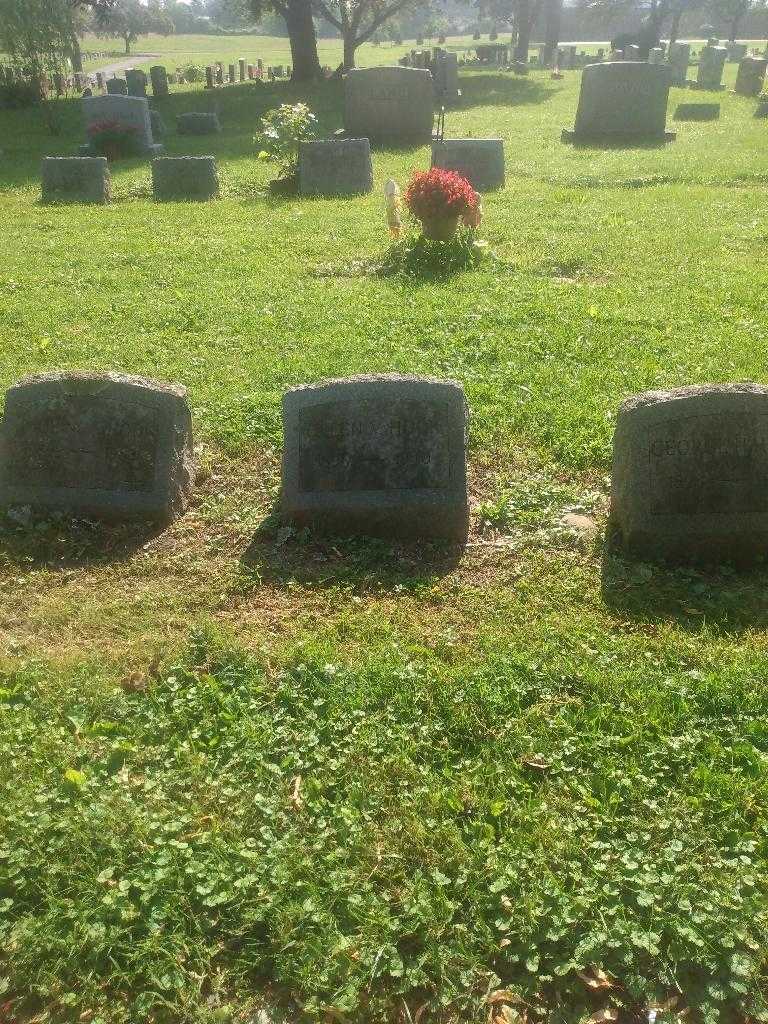 Helen V. Hook's grave. Photo 1
