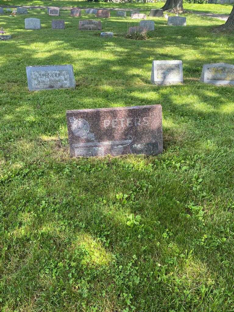 Bernard M. Peters's grave. Photo 2