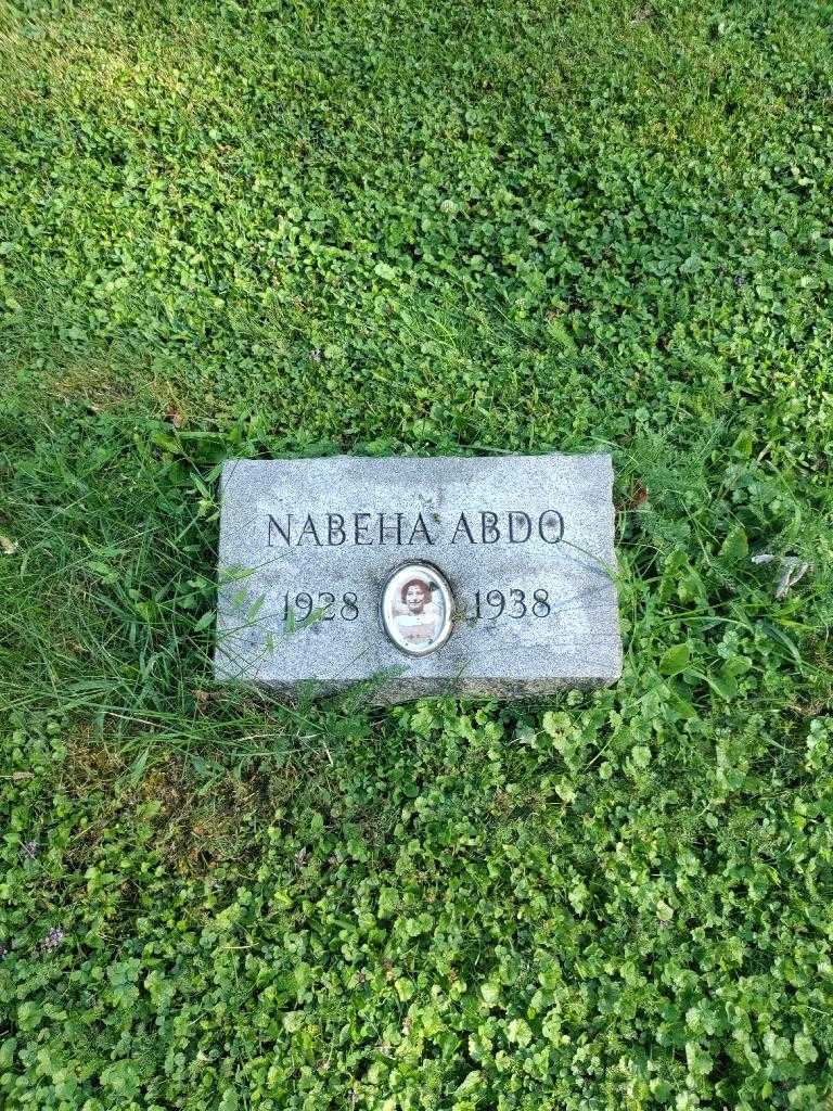 Nabeha Abdo's grave. Photo 2