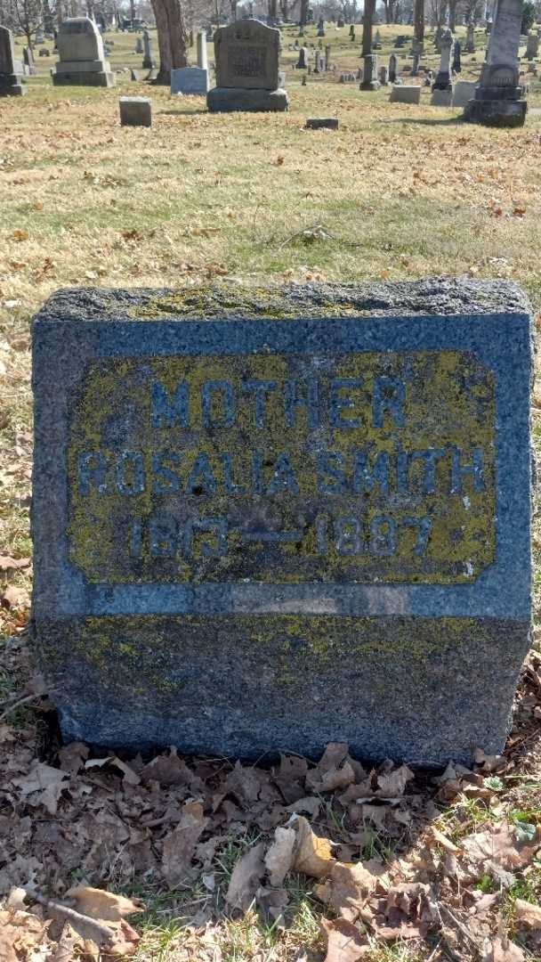 Rosalia Smith's grave. Photo 3