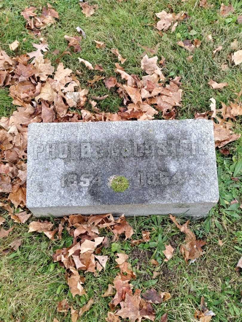 Phoebe Goldstein's grave. Photo 3