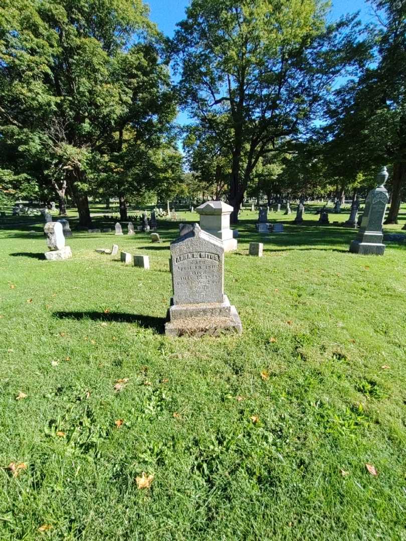 Anna Elizabeth Mitus's grave. Photo 1