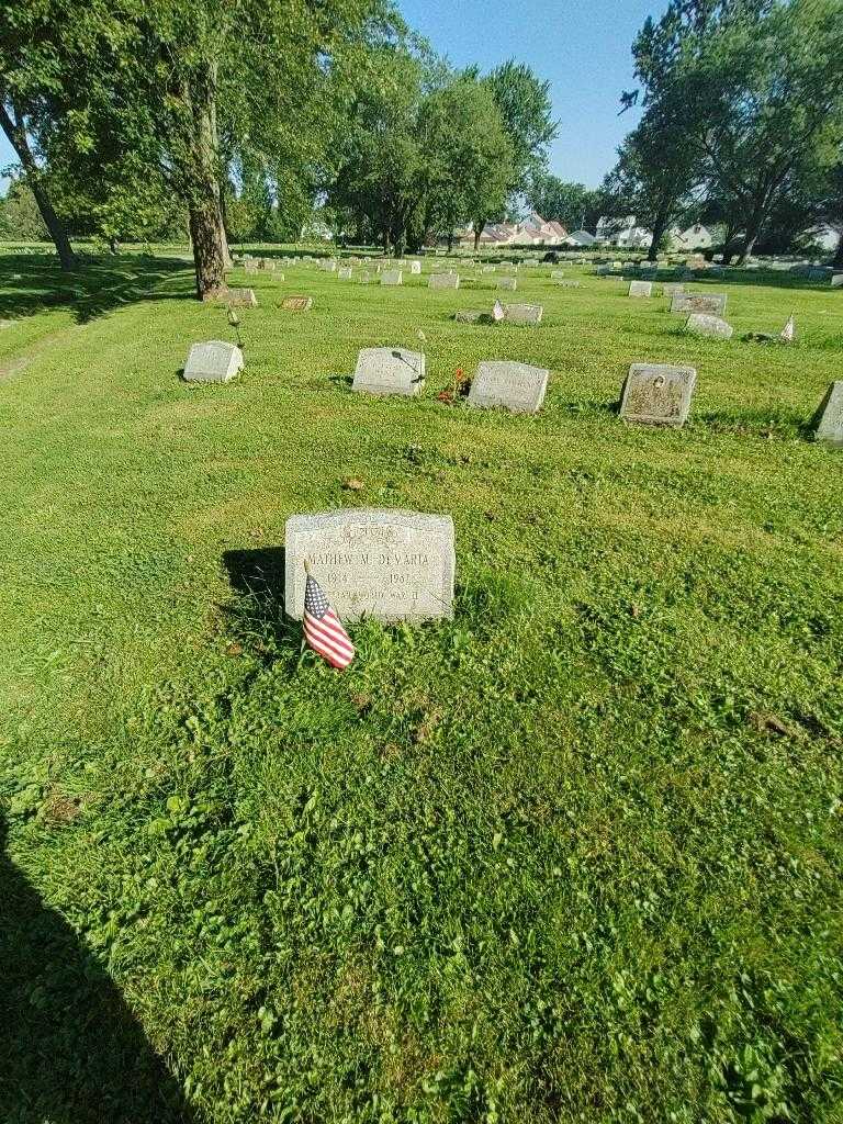 Mathew M. DeMaria's grave. Photo 1
