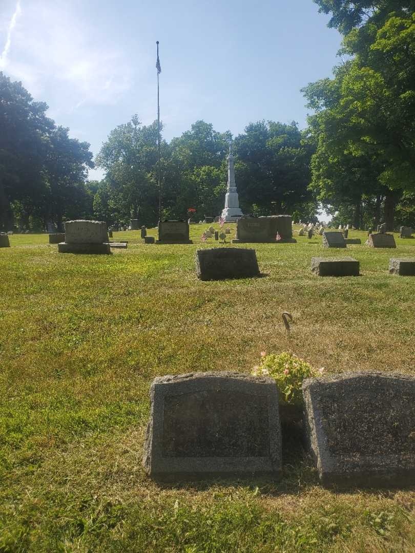 Jennie May Cahill's grave. Photo 1