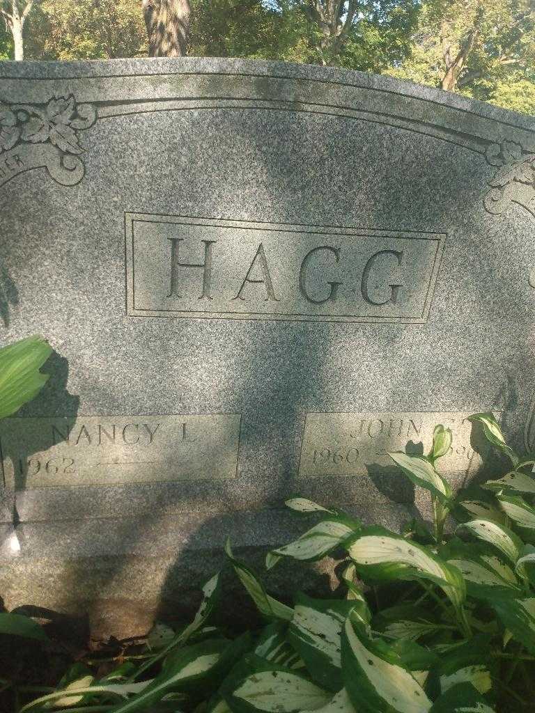 John G. Hagg's grave. Photo 3
