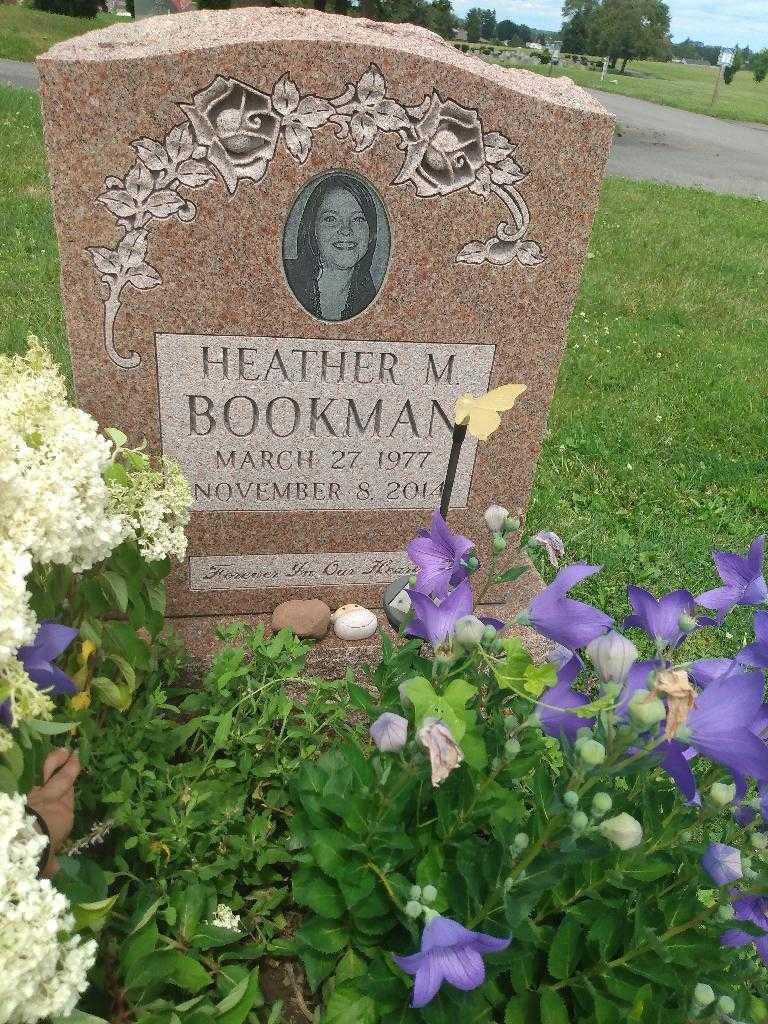 Heather M. Bookman's grave. Photo 1
