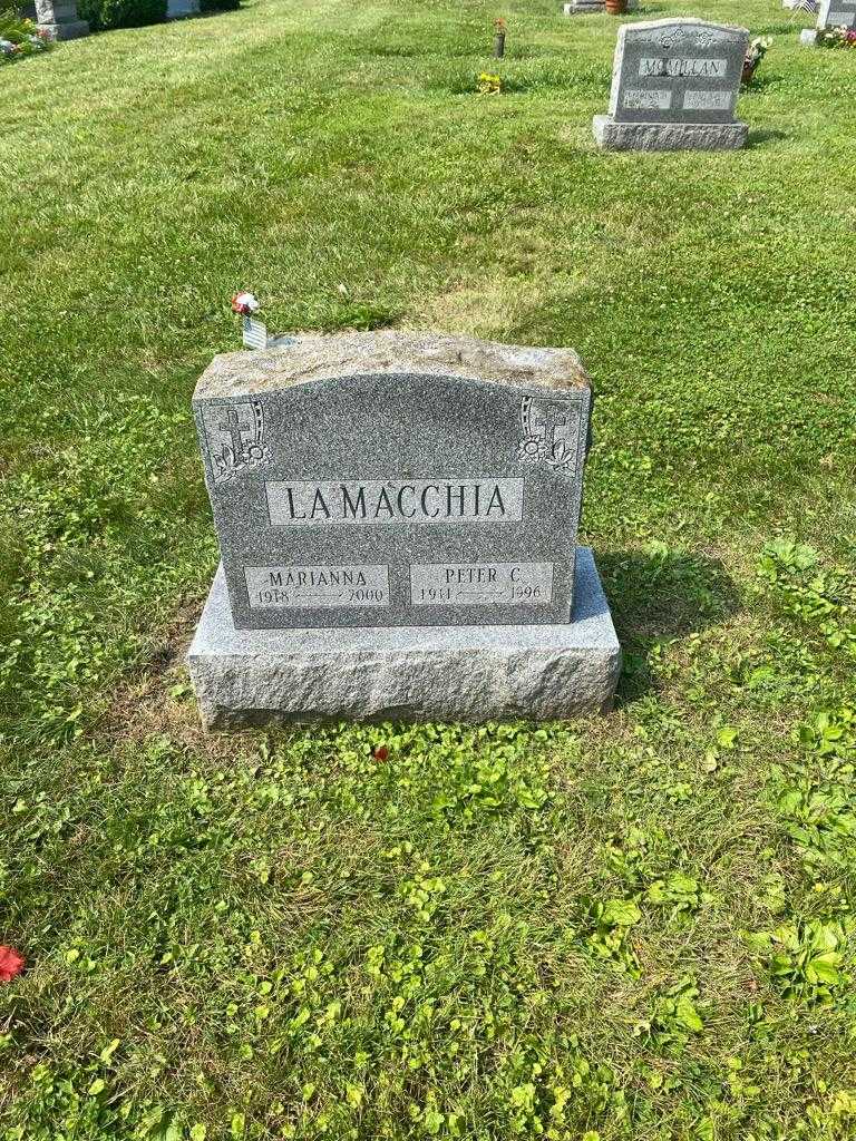 Peter C. La Macchia's grave. Photo 2
