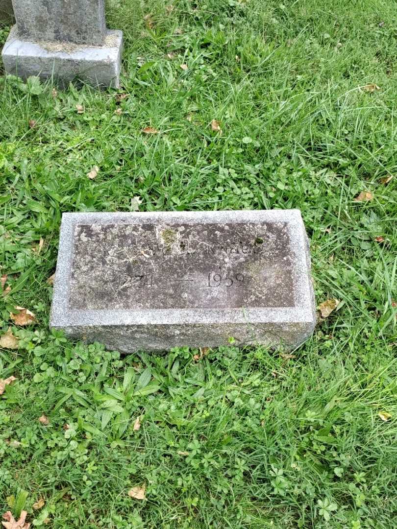 Katherine Knaus's grave. Photo 2