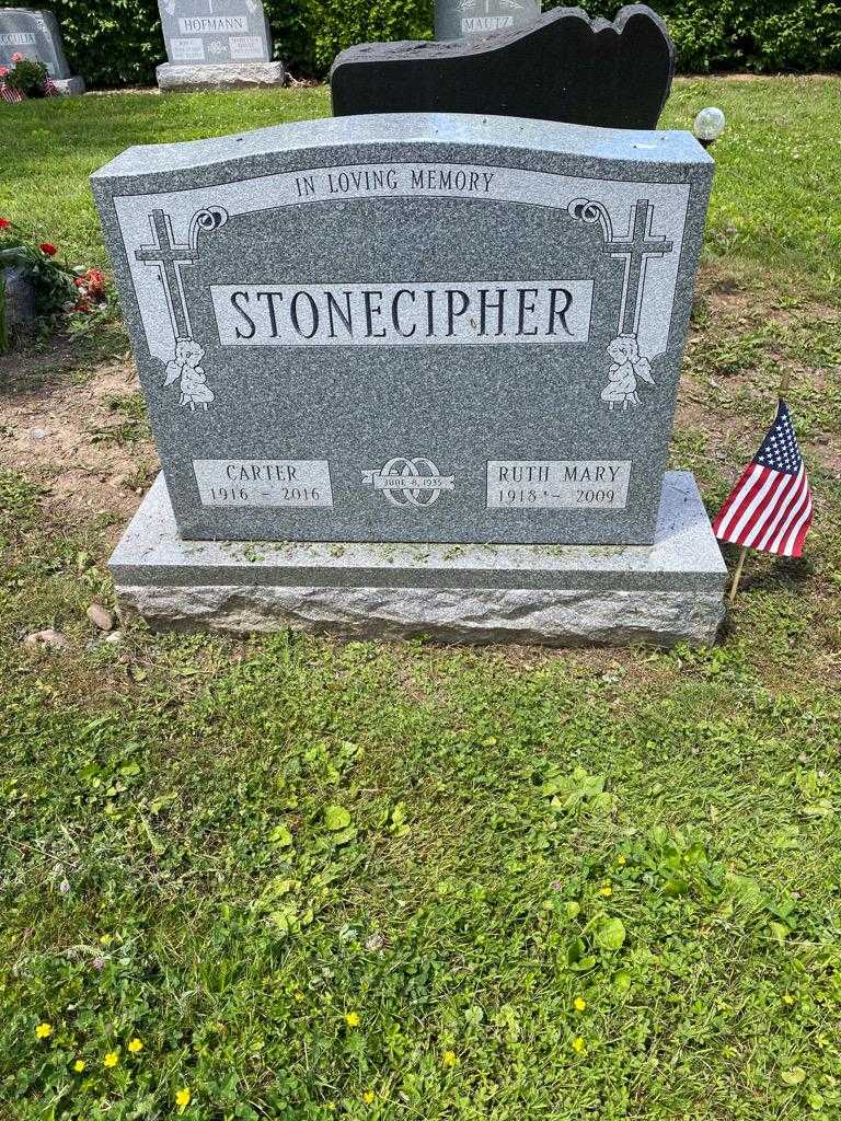 Ruth Mary Stonecipher's grave. Photo 2