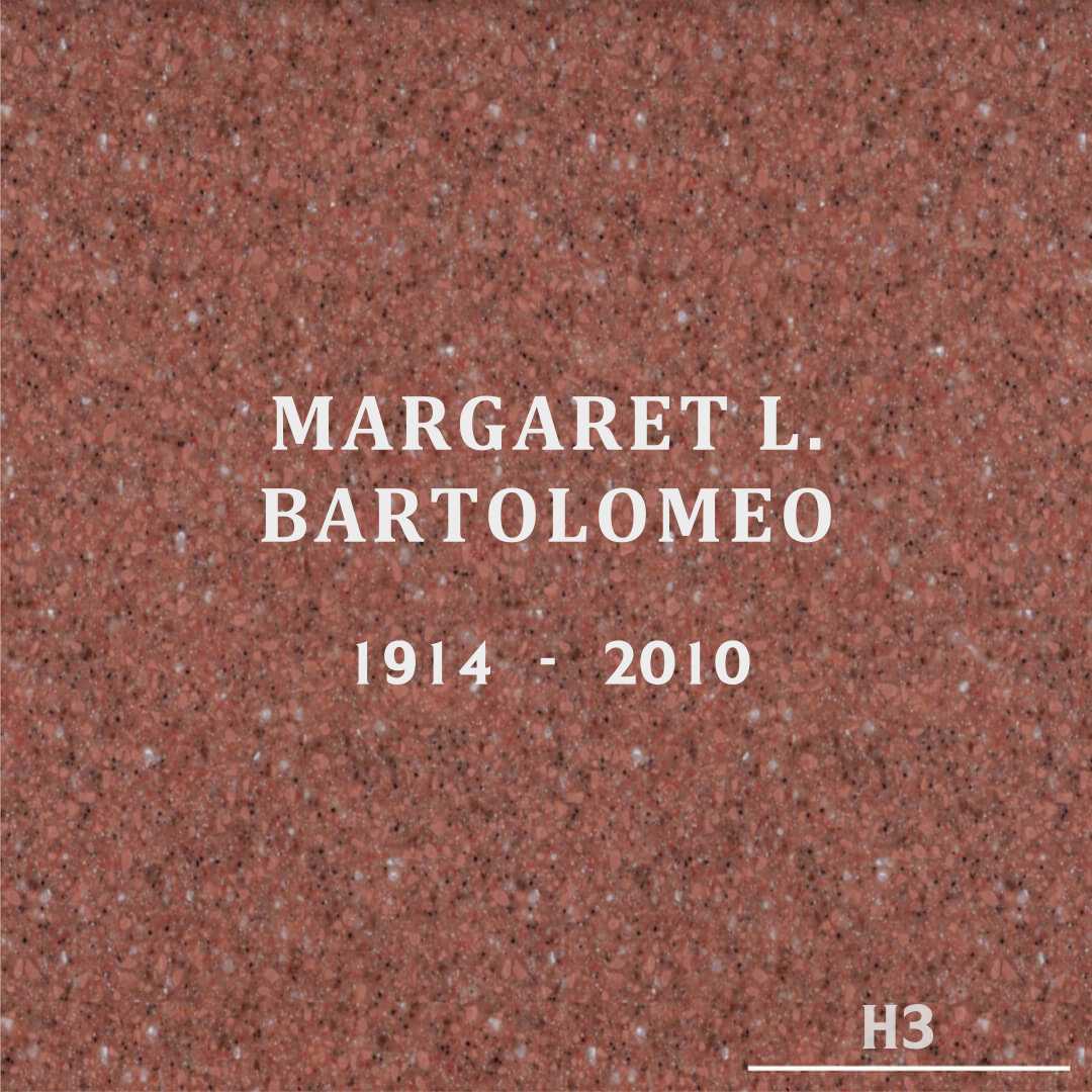 Margaret L. Bartolomeo's grave