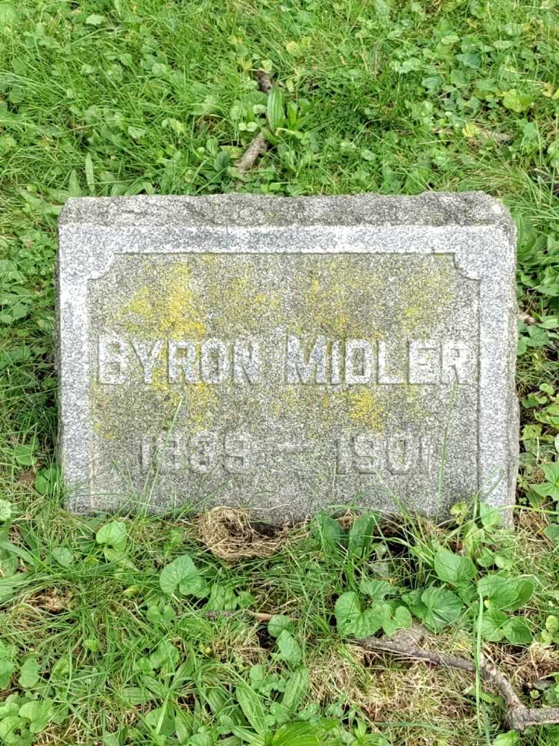 Byron Midler's grave. Photo 3