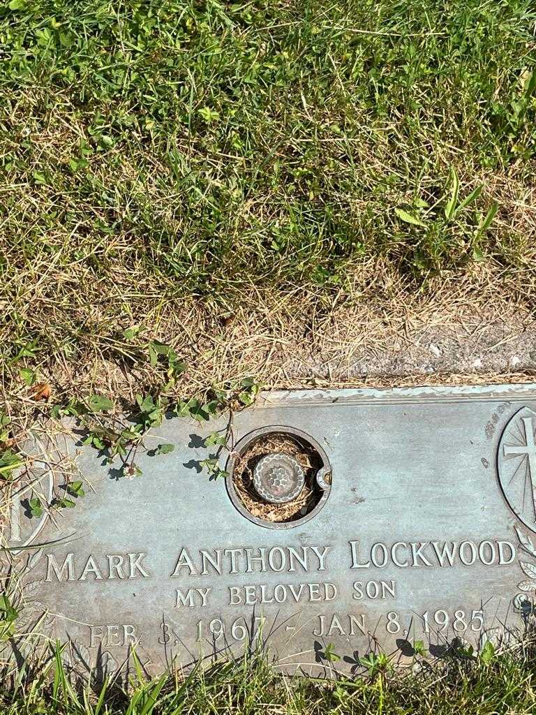 Mark Anthony Lockwood's grave. Photo 3