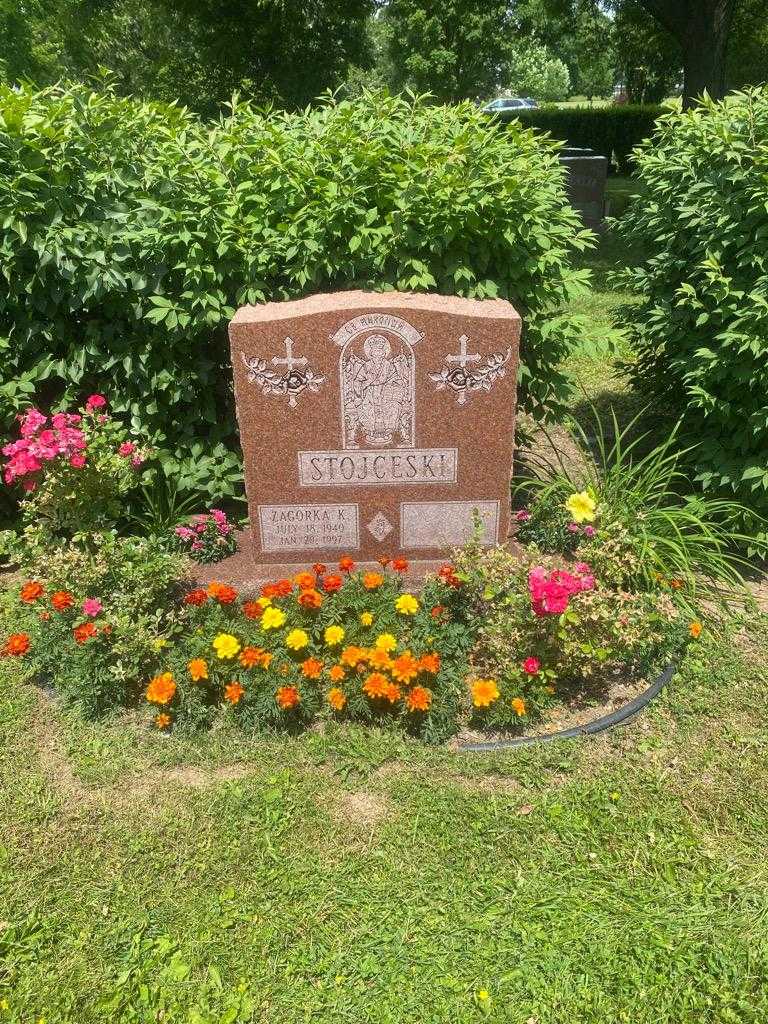 Zagorka K. Stojceski's grave. Photo 2