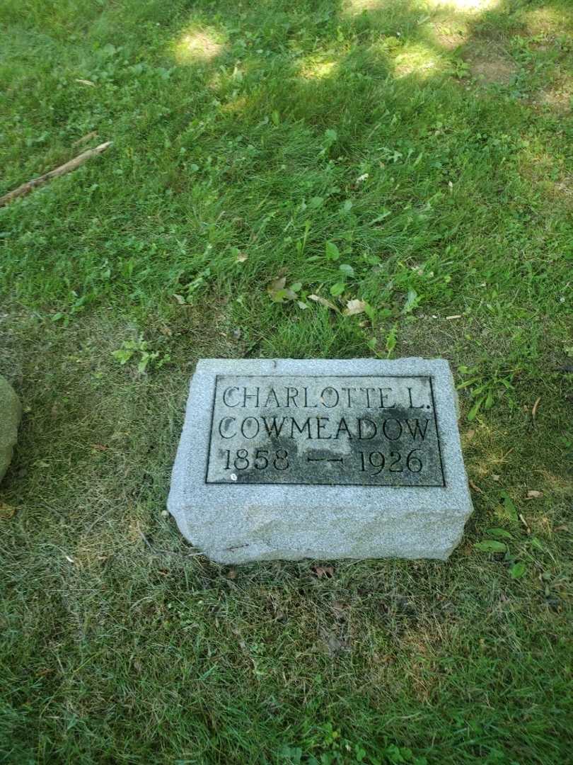 Charlotte L. Cowmeadow's grave. Photo 3