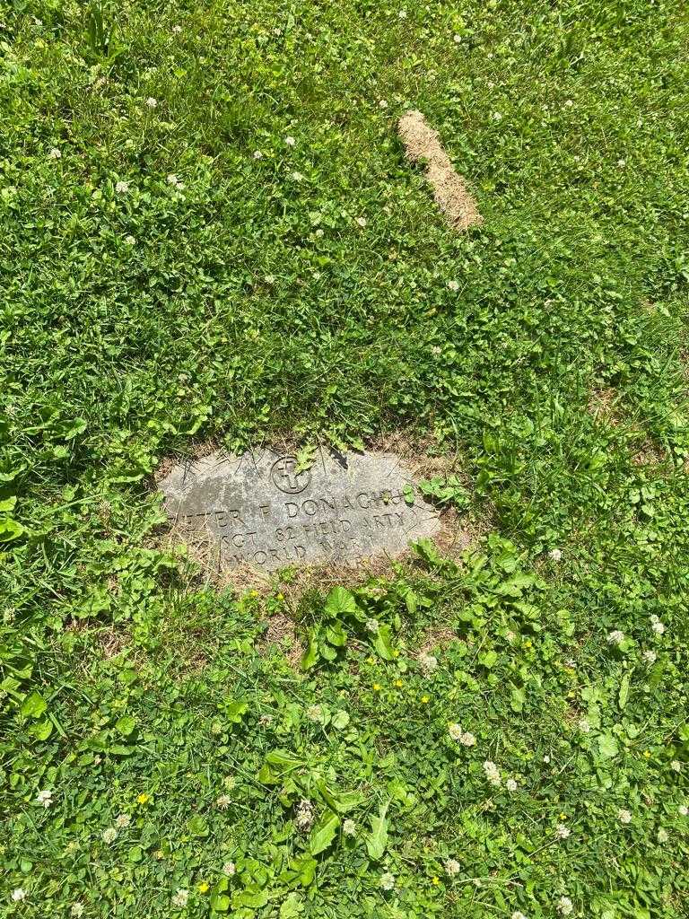 Peter F. Donaghue's grave. Photo 2