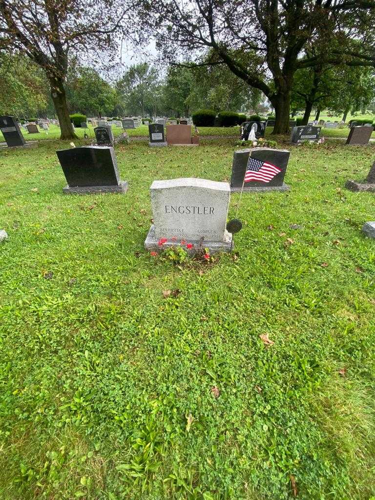 George N. Engstler's grave. Photo 2