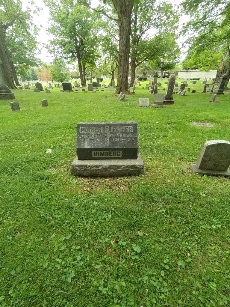 Wilhelm Himberg's grave. Photo 1