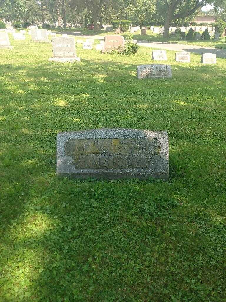 Margaret Maier's grave. Photo 1