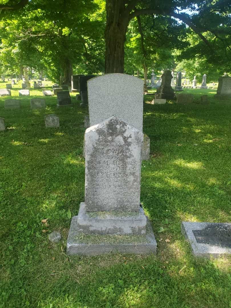 Edwin P. Fischer's grave. Photo 3