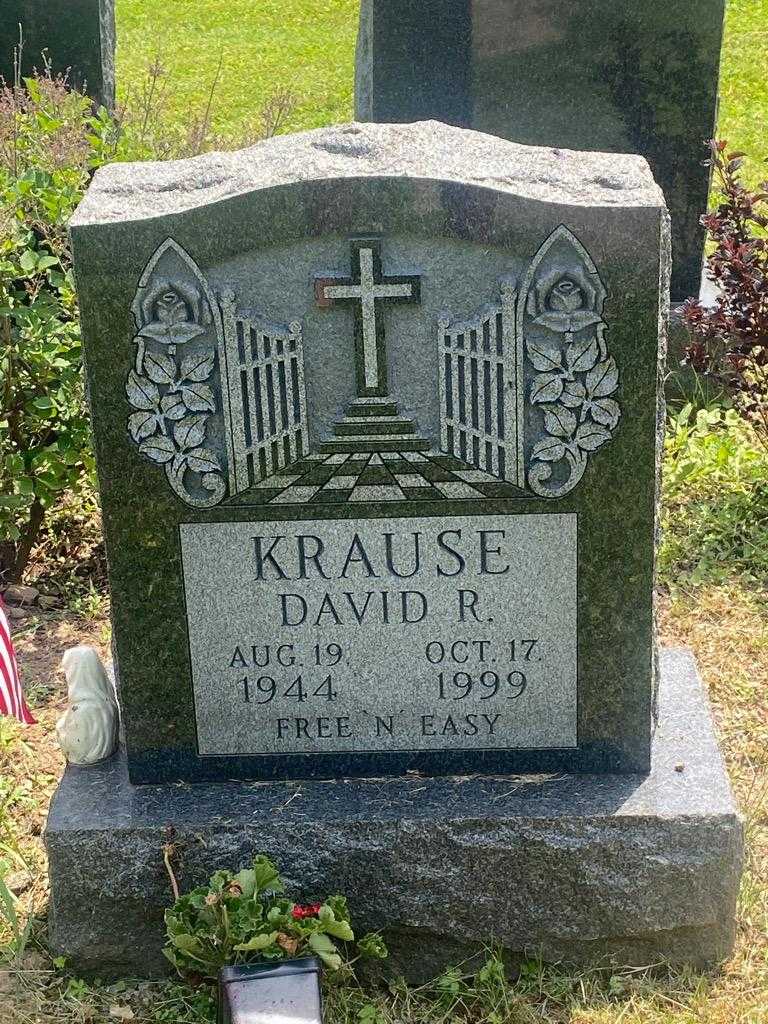 David R. Krause's grave. Photo 3
